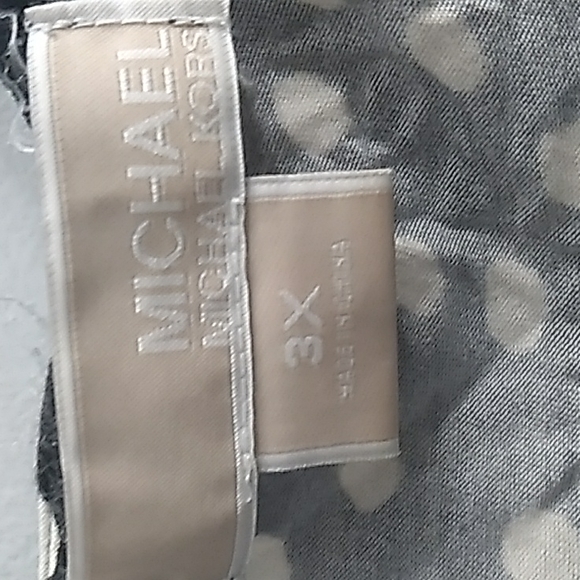 MICHAEL Michael Kors Stretch Polka Dot Top - Picture 3 of 5